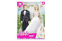Лялька 28см WG136 наречена з нареченим у коробці р.32,5*5,8*24 см від магазину style & step
