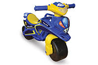 Игрушечный Мотоцикл музыкальный "Полиция" синий 0139/57 DOLONI от магазина style & step