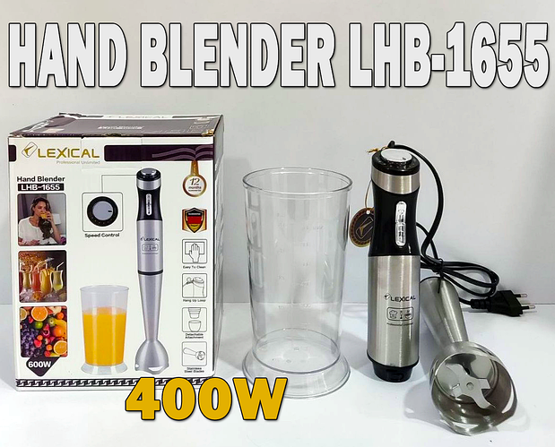 Погружной блендер Hand Blender LHB-1655 400W | Кухонный ручной миксер ...