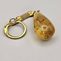 Брелок 100% натуральний бурштин (не прес, не плавка) вага 10,6 г