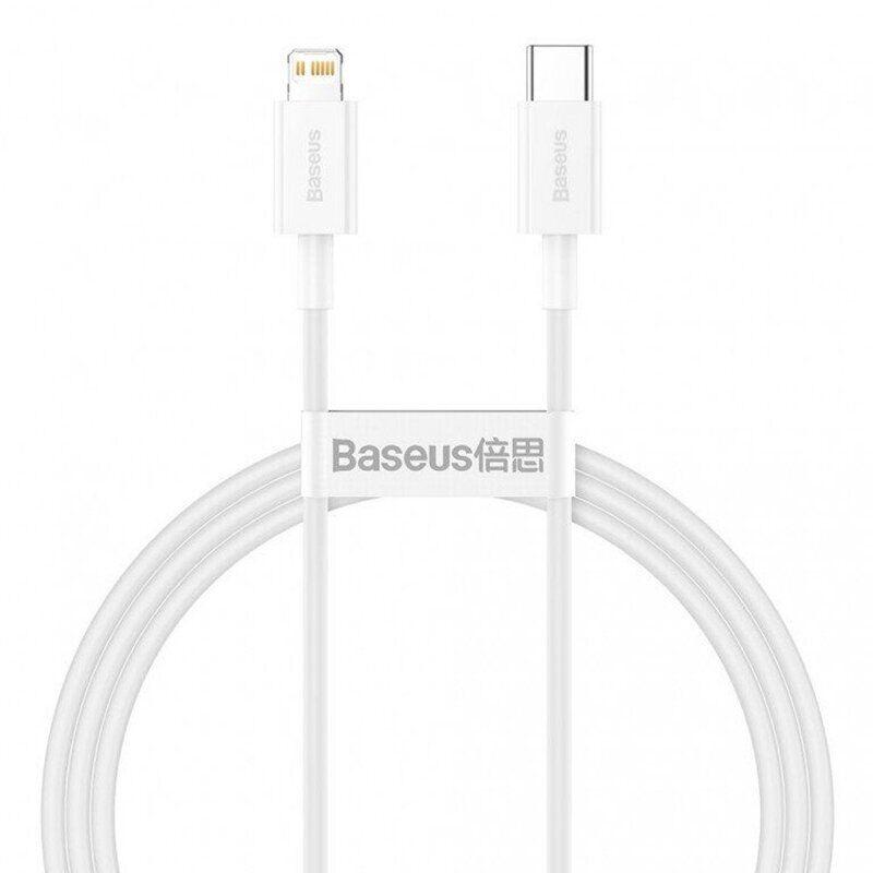 Кабель зарядный Baseus USB C - Lightning Superior Series 20W 1.5 м White (CATLYS-B02)
