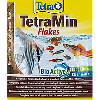 Корм Tetra Min Flakes для аквариумных рыбок, 12 г (хлопья)