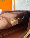Жіноча сумка Louis Vuitton Multi Pochette Premium (коричнева з хакі) модна стильна сумка Gi91052топ, фото 8