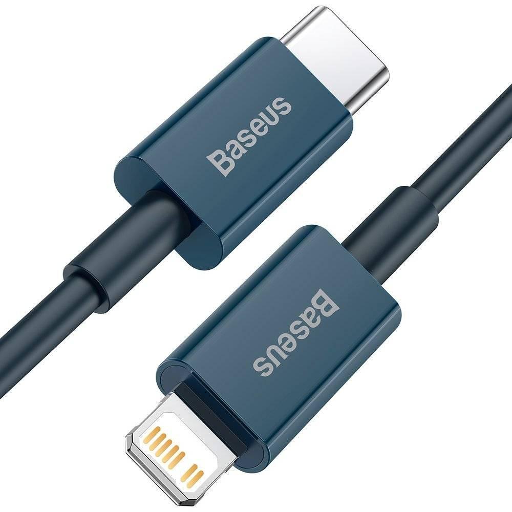 Кабель зарядный Baseus USB C - Lightning Superior Series PD 20W 1 м Blue (CATLYS-A03)