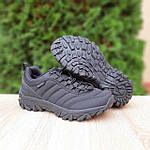 Чоловічі зимові кросівки Merrell Moc Vibram (чорні) низькі універсальні термо кроси О4050топ, фото 4