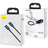 Кабель зарядный Baseus USB C - Lightning Superior Series PD 20W 1 м Blue (CATLYS-A03), фото 10