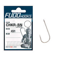 Гачки Fudo Chika W/Ring Black 17 (17 шт.) (FHBN450117)