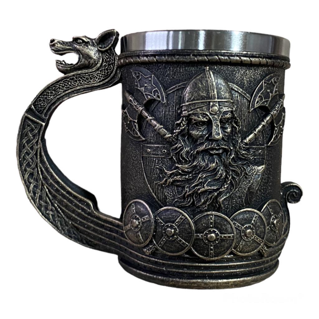 Кухоль 3D Драккар 550 мл, фото 1