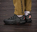 Чоловічі кросівки Nike ACG Mountain Fly Low Black Anthracite (сірі з чорним) спортивні осінні кроси I1200топ, фото 2