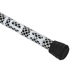 Палка гімнастична 3-х секційна Body Bar Zelart FI-9994-9 вага 9кг чорний-білий