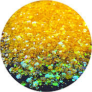 ГЛІТЕР СУХИЙ ГОЛОГРАФІЧНИЙ CHAMELEON MIX CHUNKY GLITTER 10 g
