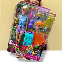 УЦІНКА (Примʼята коробка) Лялька Barbie Кемпінг на природі (HDF73)