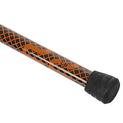 Палка гімнастична 3-х секційна Body Bar Zelart FI-9994-10 вага 10кг чорний-коричневий