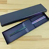 Палички для їжі/суші з неіржавкої сталі 304 у подарунковому пакованні, фото 6