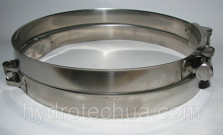 Хомут 214-226 W4 силовий нержавіючий HYDRO TECH