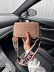 Жіноча сумка Michael Kors Crossbody (бежева) стильна містка ділова сумка Gi11315топ, фото 3