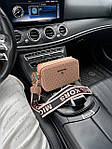 Жіноча сумка Michael Kors Crossbody (бежева) стильна містка ділова сумка Gi11315топ, фото 10