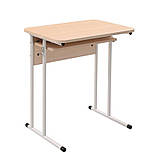 Комплект учнівський 1-місний (Парта + 1стілець HPL) 8-11 клас, фото 5