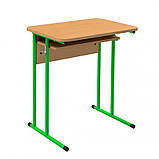 Комплект учнівський 1-місний (Парта + 1стілець HPL) 8-11 клас, фото 6