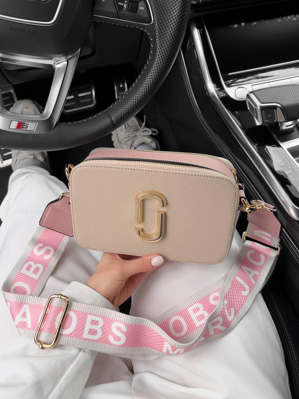 Жіноча сумка Marc Jacobs Beige Premium (бежева) повсякденна маленька модна сумочка Gi91011 vkros