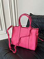 Женская сумка Marc Jacobs Tote Bag Pink MINI (розовая) стильная удобная вместительная сумка AS442 vkros