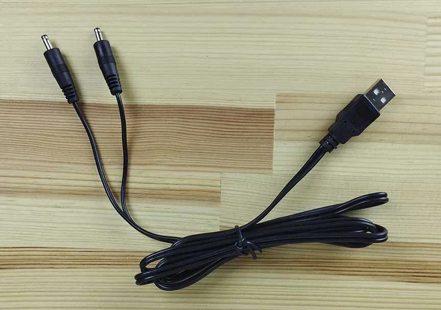 USB-кабель для скла/рукавичок із підігрівом (подвоєний), фото 1