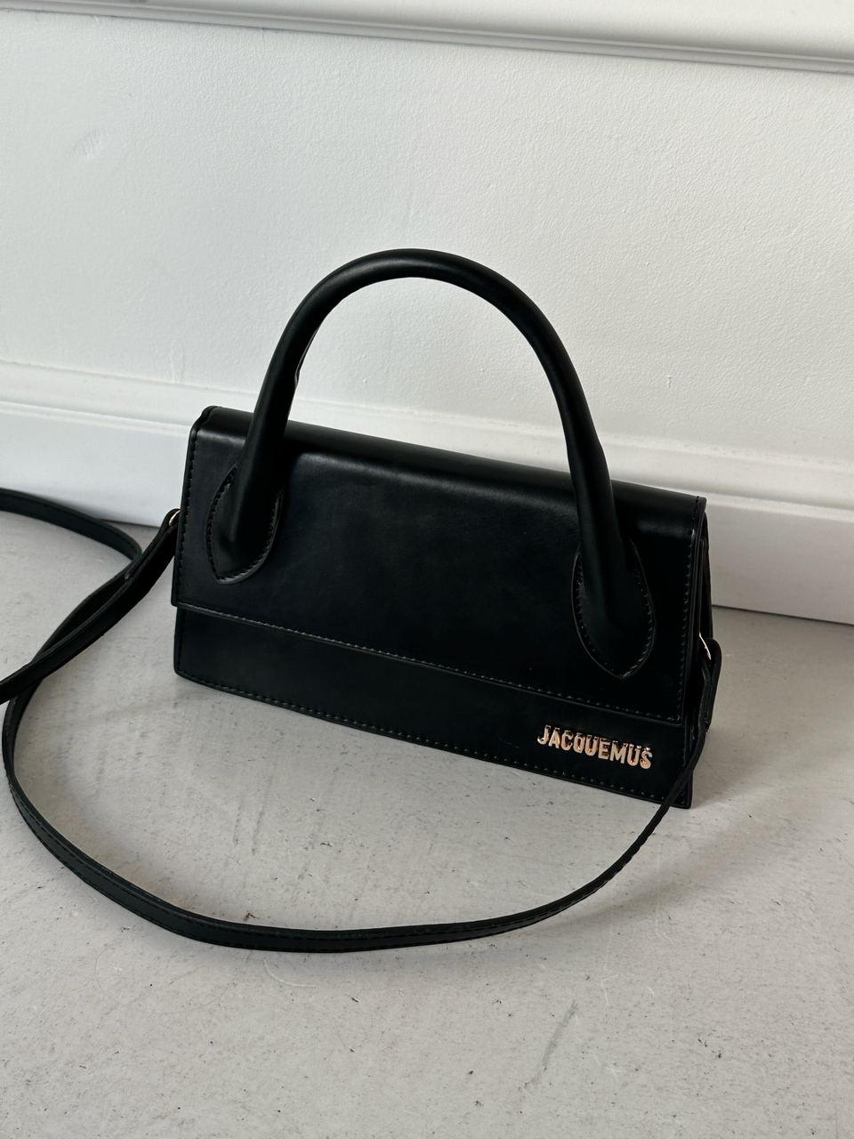 Жіноча сумка Jacquemus Black (чорна) елегантна модна стильна сумочка AS443 vkros
