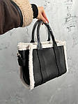 Жіноча сумка Marc Jacobs Tote Bag (чорна) стильна зручна містка сумка AS448топ, фото 3