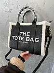 Жіноча сумка Marc Jacobs Tote Bag (чорна) стильна зручна містка сумка AS448топ, фото 8