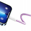 Кабель зарядний Baseus USB C — Lightning Dynamic Series Fast Charging Data Cable 20 Вт 1 м Purple (CALD000005), фото 5