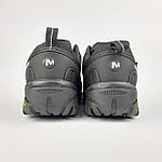 Чоловічі кросівки Merrell Vibram Cordura (чорні з білим) модні зимові кросівки 4010 Мереллтоп, фото 4
