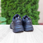 Чоловічі зимові кросівки Nike AIR Monarch (чорні) модні повсякденні кроси 3918 Найктоп, фото 2