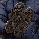 Чоловічі кросівки Nike SB Dunk Velvet Brown and Rugged Orange (коричневі) демісезонні кросівки 1604 Найктоп, фото 7