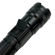 Ліхтар BL-6525-GT100, 1x18650, zoom, ЗУ Type-C, фото 4
