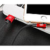 Кабель зарядний Baseus USB — Lightning кутовий MVP Elbow 1.5A 2 м Red (CALMVP-A09), фото 9