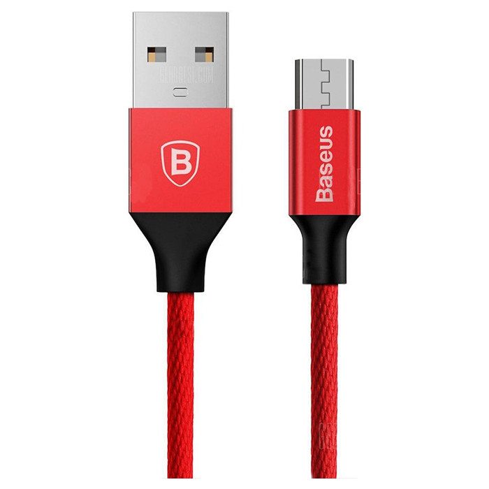 Кабель зарядный Baseus USB - microUSB Yiven Cable 1.5 м Red (CAMYW-B09)