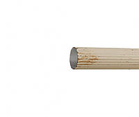 Труба Orvit РИФЛЕНА 25 мм, длина 200 см, БЕЛОЕ ЗОЛОТО (матове)