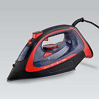 Праска 2400Вт (сухе прасування, розбризкування, відпарювання) керамічне покриття чорно-помаранчева Maestro