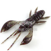 Real Craw 2" (7шт), #050 - Green Pumpkin Brown/Red & Purple