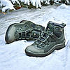 Тактичні берці зимові хакі, військові черевики олива зима, армійське взуття на зиму для зсу, розміри: 36-48, фото 4