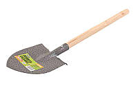 Лопата садова з подовженою дерев'яною ручкою 500*110 мм