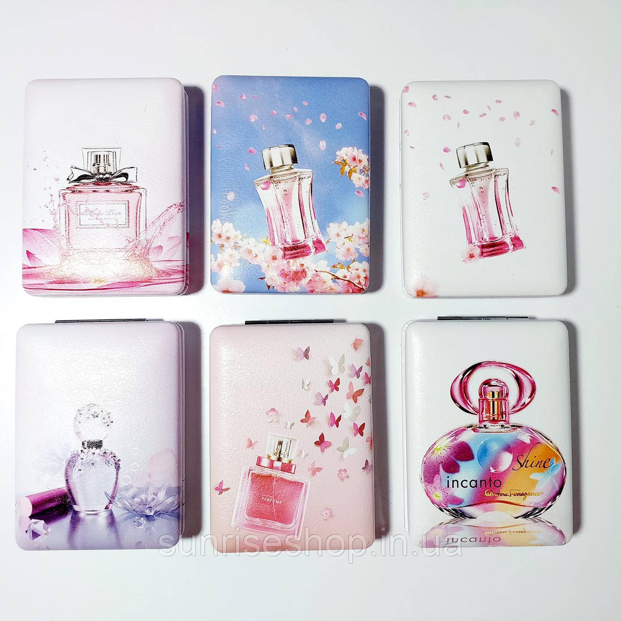 Дзеркало косметичне кишенькове прямокутне