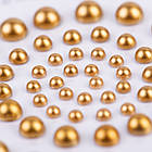 Перлини SANTI самоклеючі бронзові, 50 шт, фото 3