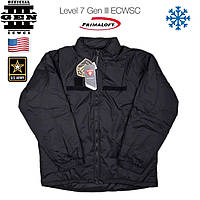 Тактична куртка ECWCS Gen III Level 7 Extreme Cold Weather чорна
