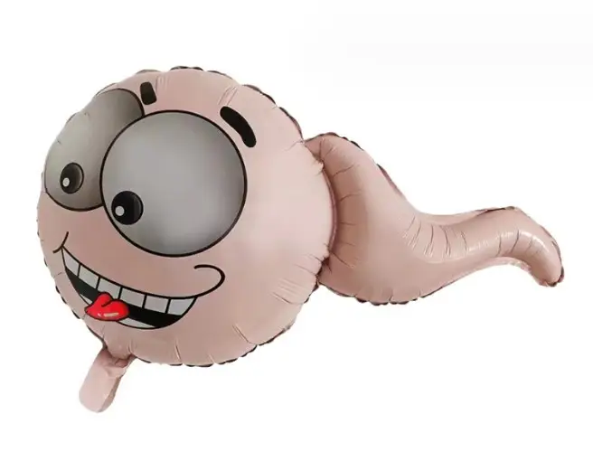 Фольгована повітряна куля Живчик, 46х68 см