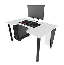 Геймерський ігровий стіл ZEUS IGROK-2. Стіл письмовий комп'ютерний.