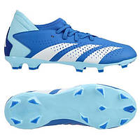 Бутсы детские Adidas Predator Accuracy.3 LL FG Jr IE9503, Синий, Размер (EU) - 38 2/3