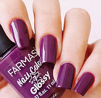 Лак для ногтей 10 Фиолетовый Glossy Farmasi