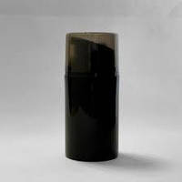 Флакон чорний пластиковий вакуумний з носиком Біг 30 мл