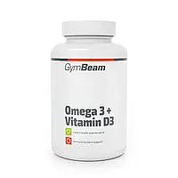 Омега-3 + Витамин Д3 GymBeam Omega 3 + Vitamin D3 90 капс.